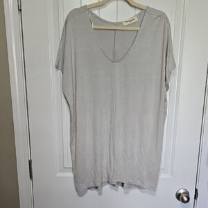 Impressions Soft Gray Short Sleeve Tee